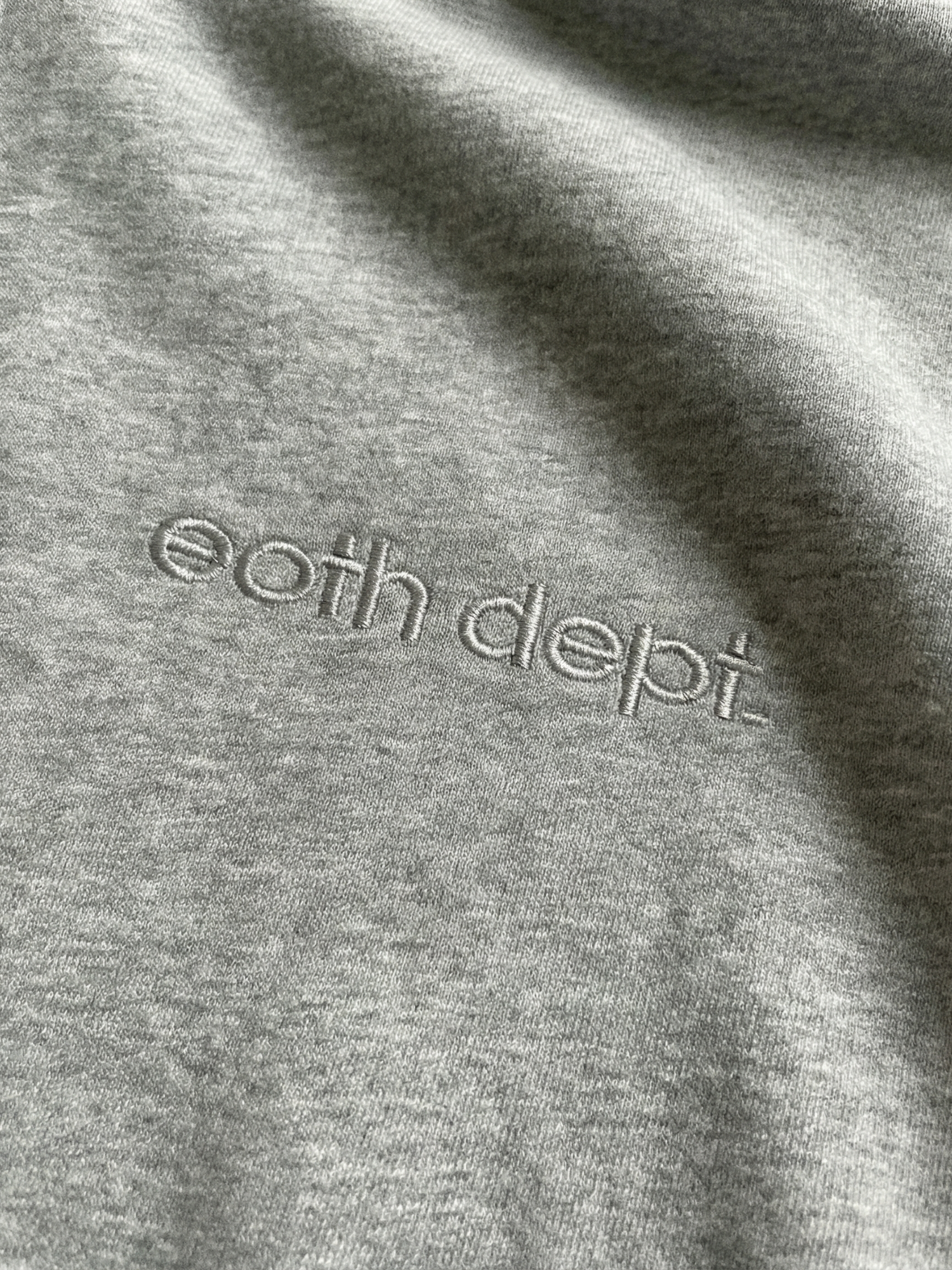 EOTH ESSENTIAL ZIP-UP - HEATHER